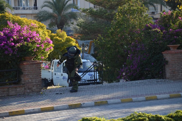 Aydın Didim'de bomba paniği!