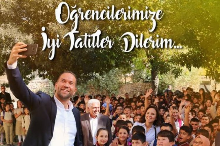 Başkan Özdemir: "Öğrencilerimize sağlıklı tatil diliyorum"