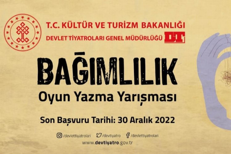 Bakanlıktan "bağımlılık" üzerine oyun yazma yarışması