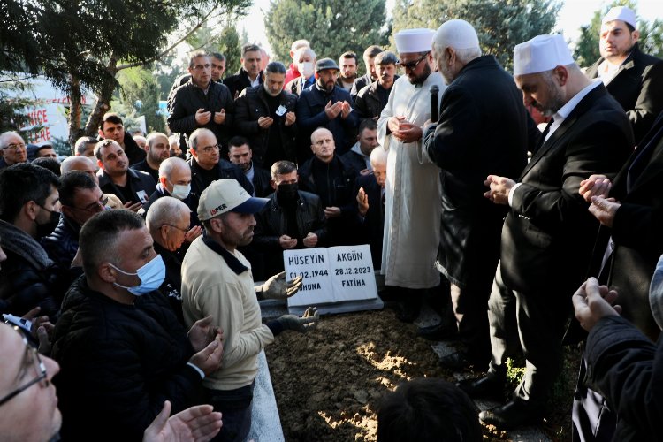 Başkan Akgün'ün ağabeyi son yolculuğuna uğurlandı