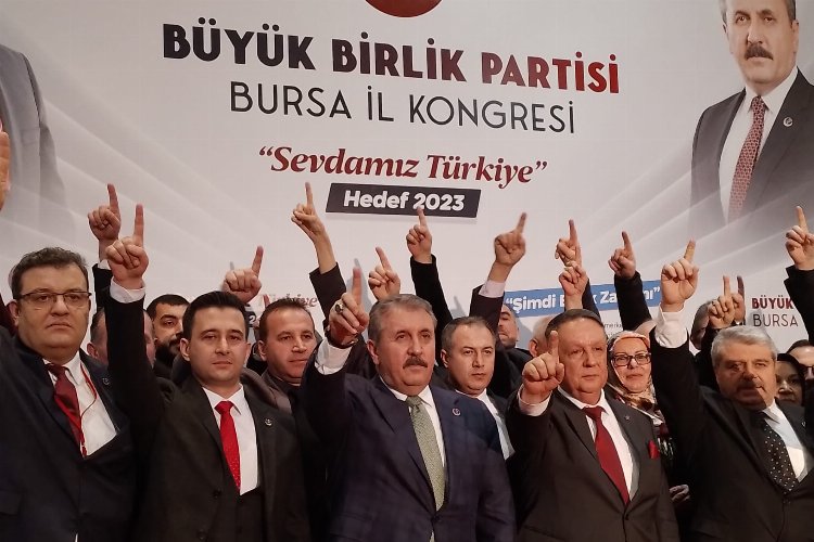 BBP Bursa’da Başkan Filizli güven tazeledi