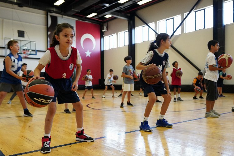 Beylikdüzü'nde pota için altyapı seçmeleri yapıldı