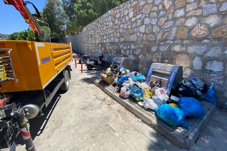 Bodrum'da 7 bin tona yakın atık toplandı