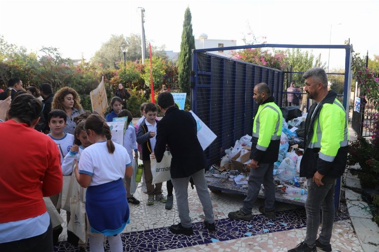 Bodrum'da ambalaj takası etkinliği