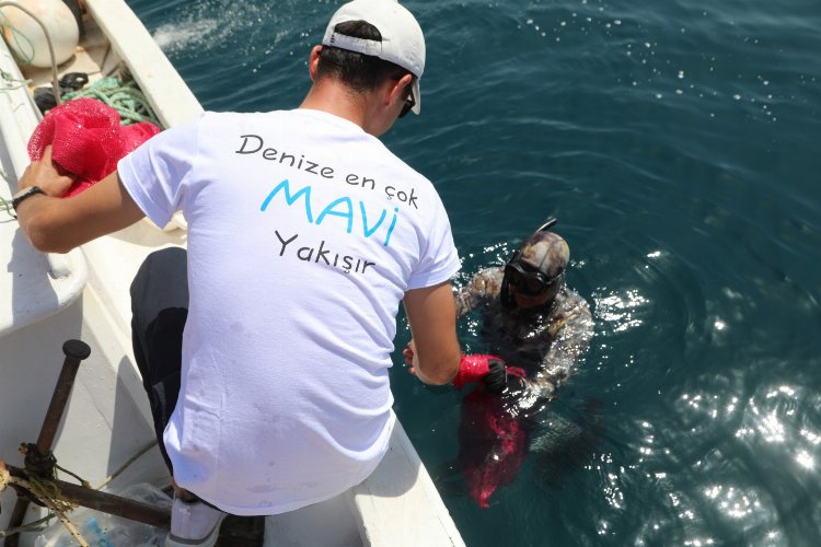 Bodrum'da dip temizliğe devam