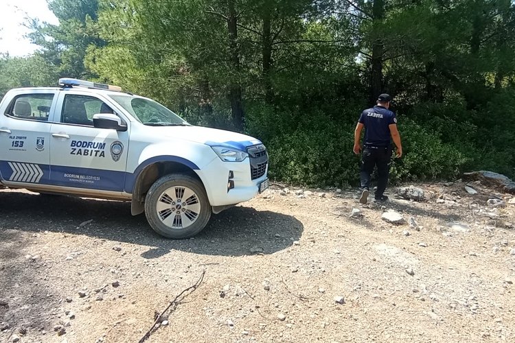 Bodrum'da yangına karşı itfaiye hazırlandı