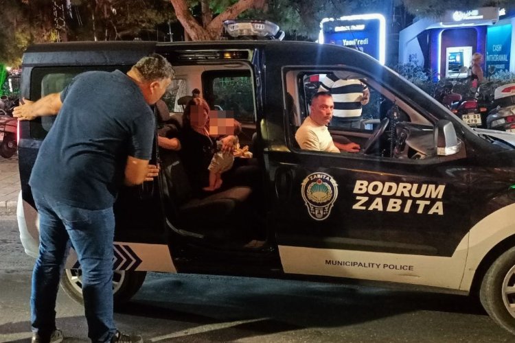 Bodrum'da zabıta ve polisten denetim