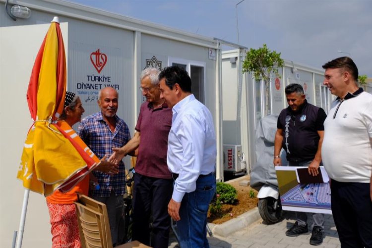 Bodrum'dan Hatay'daki dostluk kentine ziyaret