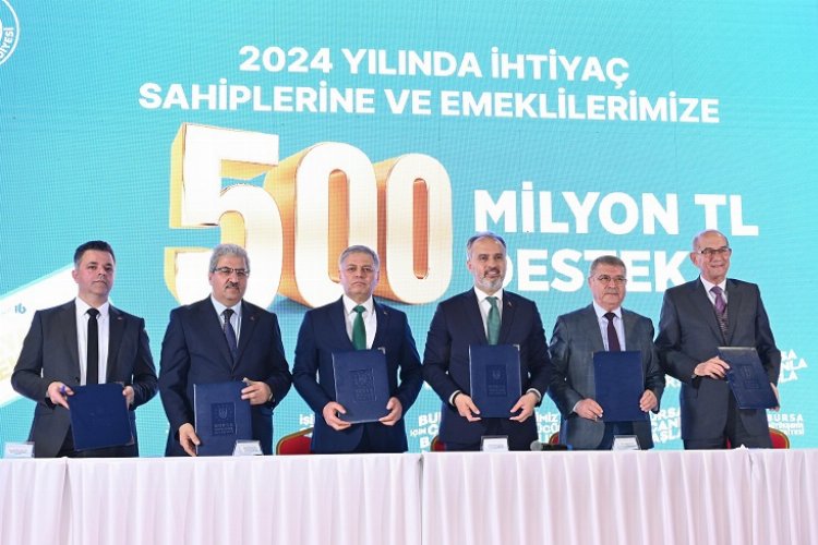 Bursa'da 50 bin haneye 75 Milyon TL destek