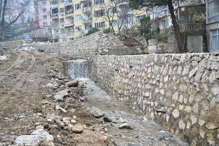 Bursa'da Gökdere daha estetik hale getiriliyor