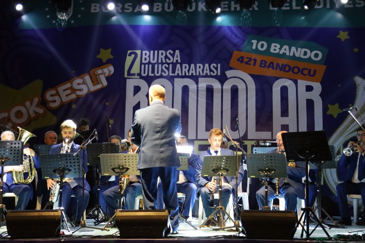 Bursa'da uluslararası bando festivali