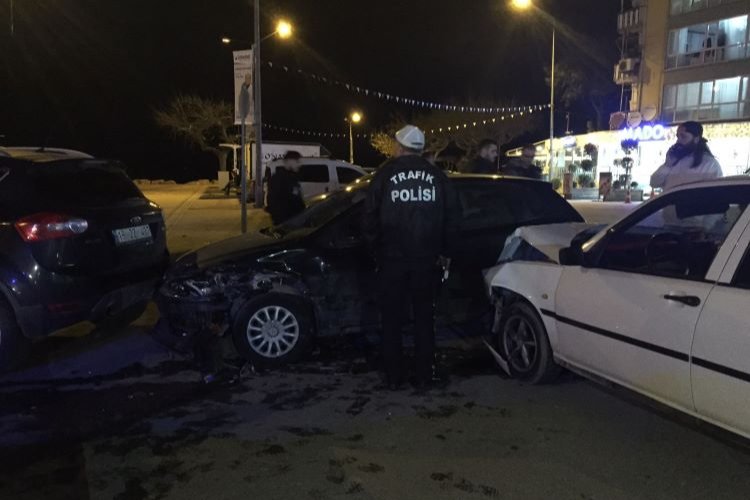 Bursa Gemlik'te zincirleme kaza