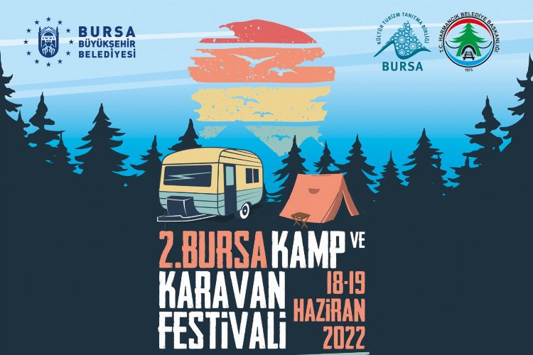 Bursa Harmancık 'Kamp Karavan'a hazır