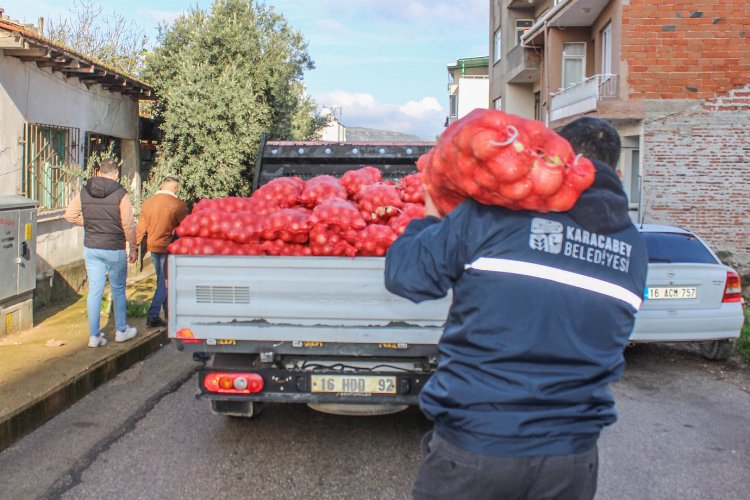 Bursa Karacabey'de sosyal dayanışma örnek oluyor