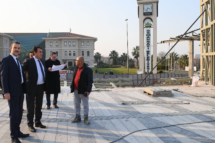 Bursa'nın yeni merkezi 'Osmangazi Meydanı'nda geri sayım