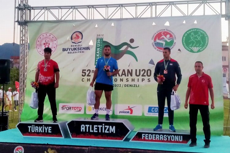 Bursa Osmangazili atletten Balkan başarısı