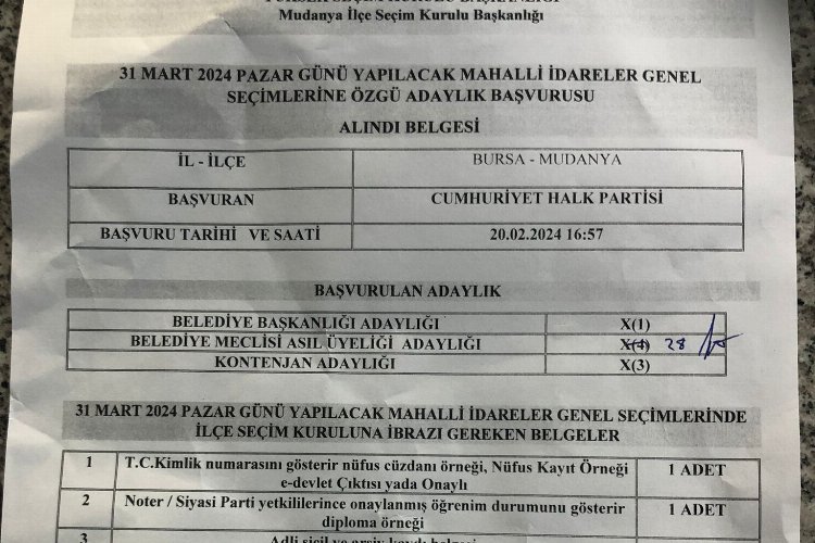 CHP Mudanya'da seçime giremiyor mu iddialarına Bursa'dan sert tepki!