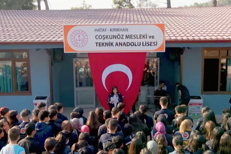 Coşkunöz Eğitim Vakfı Hatay'a 'hayat' veriyor!