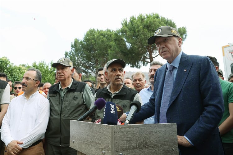 Cumhurbaşkanı Erdoğan: "Ağaçlandırma çalışmaları başlatılacak"