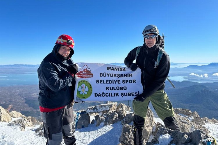 Dedegül'e yılın ilk tırmanışı