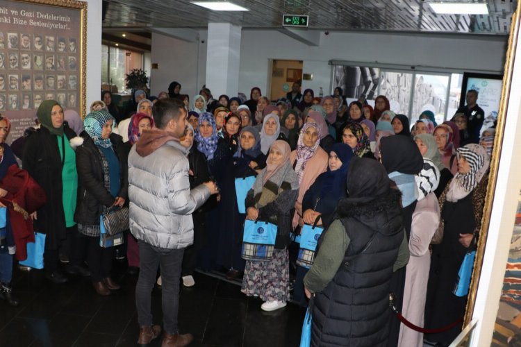 Demircili kadınlar Manisa merkezde ağırlandı