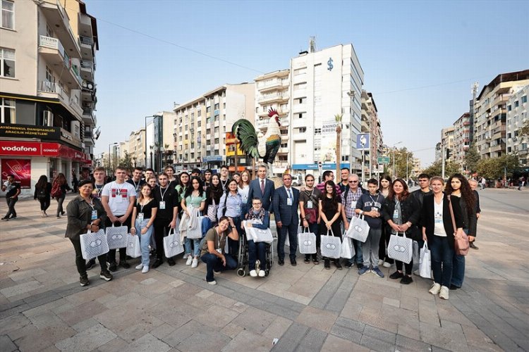 Denizli Büyükşehir Erasmus öğrencilerini ağırladı