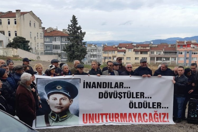 Devrim şehidi Kubilay Bursa'da unutulmadı