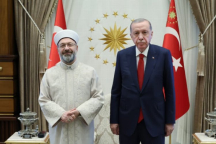 Diyanet İşleri Başkanı Ali Erbaş Külliye'de