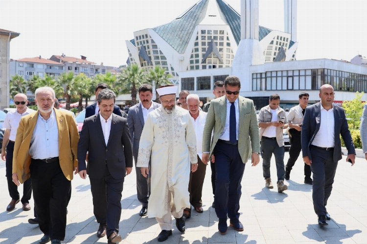 Diyanet İşleri Başkanı Erbaş Akçakoca'da  