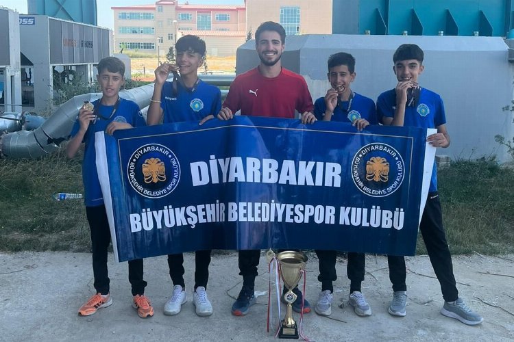 Diyarbakır Büyükşehir Belediyesi sporcuları Türkiye şampiyonu oldu