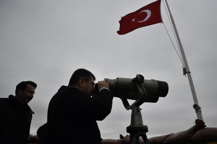 Edirne Valisi'nden sınır ziyareti