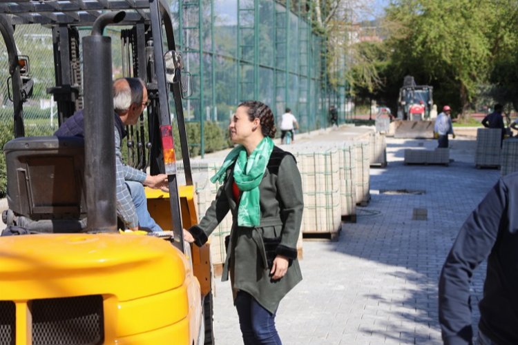 Efes Selçuk'ta yollar yenileniyor