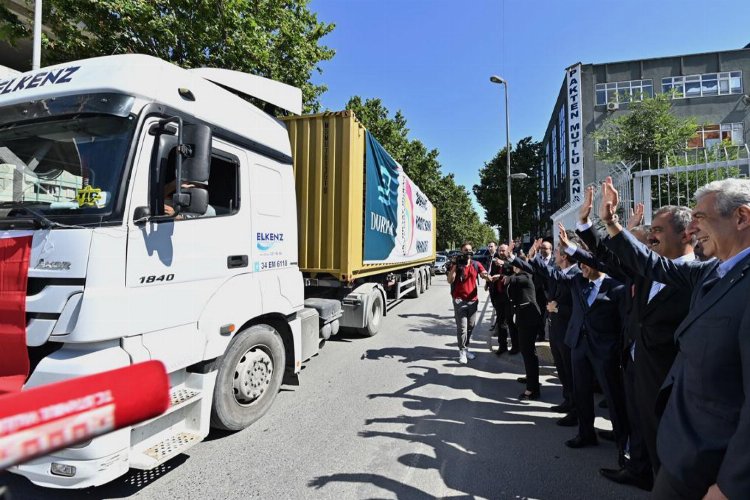 Eğitimde ilk ihracat tırı uğurlandı