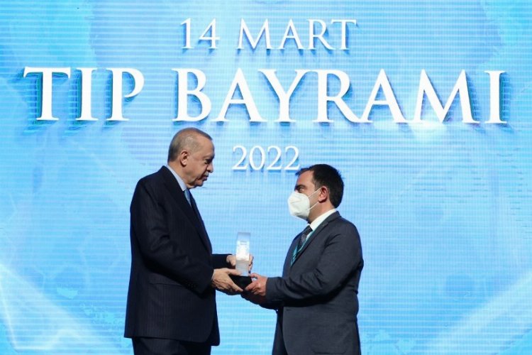 ERÜ’ye Cumhurbaşkanı Recep Tayyip Erdoğan’dan ödül