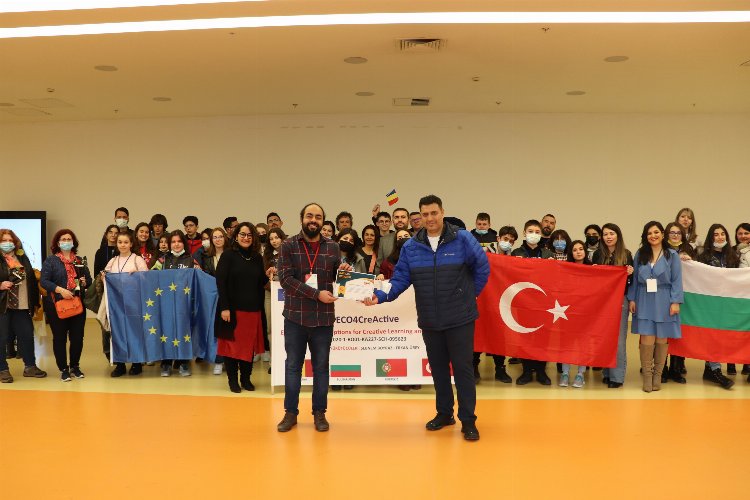 ERASMUS öğrencilerinden Kayseri Bilim Merkezi'ne çıkarma