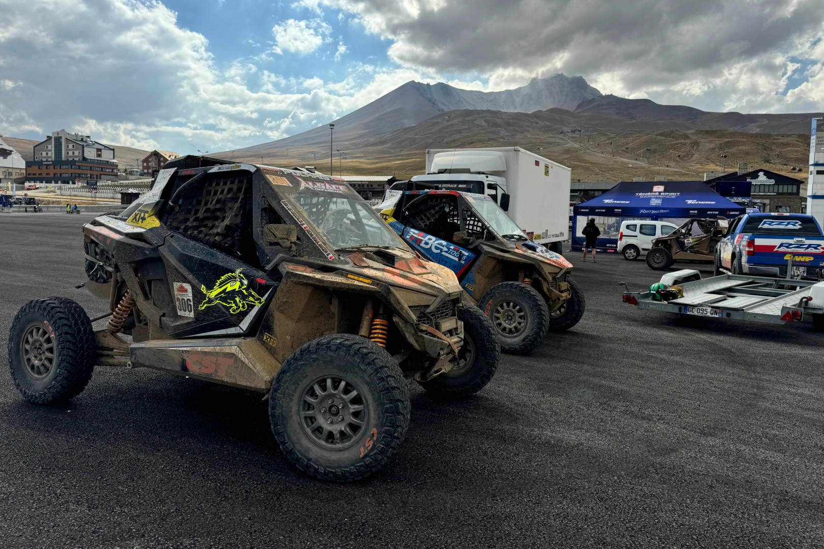 Erciyes’te Transanatolia Rally Raid rüzgarı