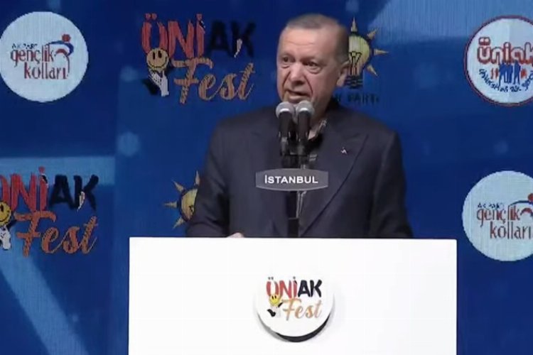 Erdoğan İstanbul'da gençlerle buluştu