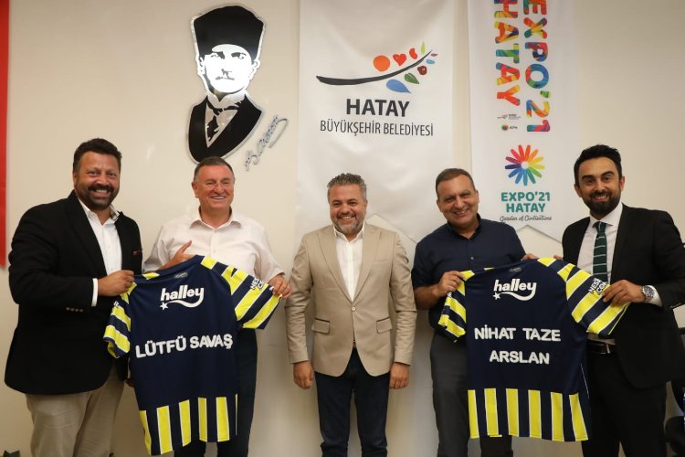 Fenerbahçeli eski futbolculardan Hatay'a ziyaret