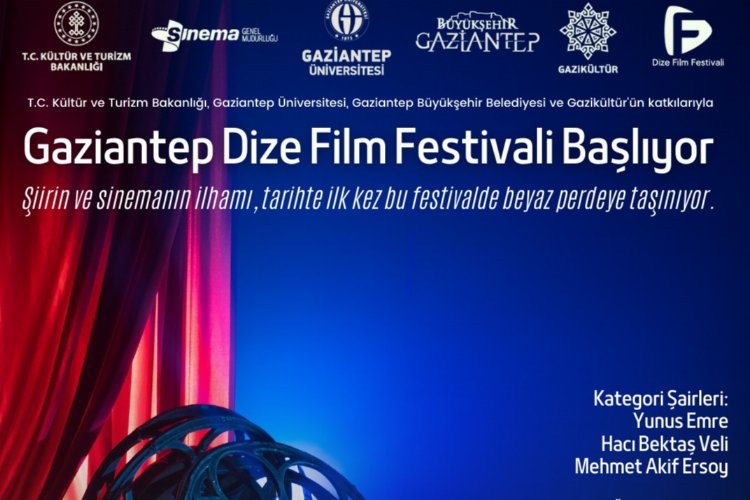 "Gaziantep Dize Film Festivali" başlıyor