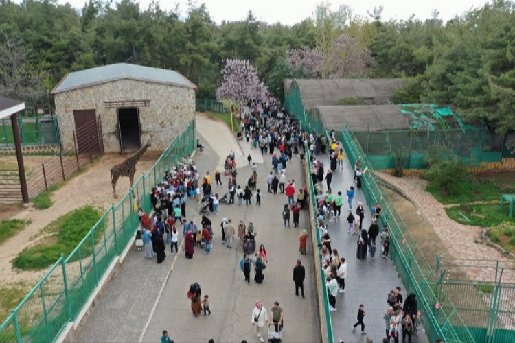 Gaziantep Doğal Yaşam Parkı’na akın ettiler