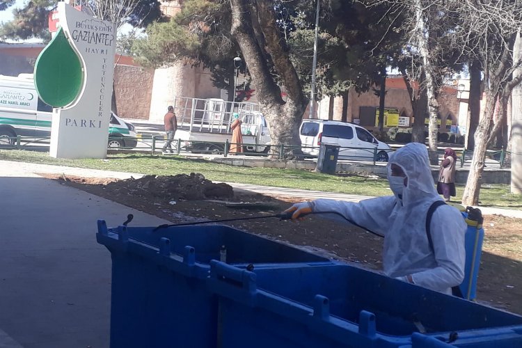 Gaziantep salgın riskine karşı ilaçlanıyor