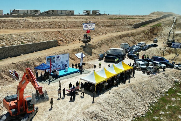 Gaziantep'te BÜSEM Nakliyeciler Sitesi'ne temel