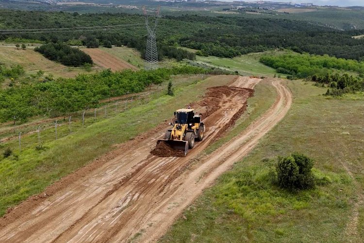 Gebze’de yol çalışmaları sürüyor