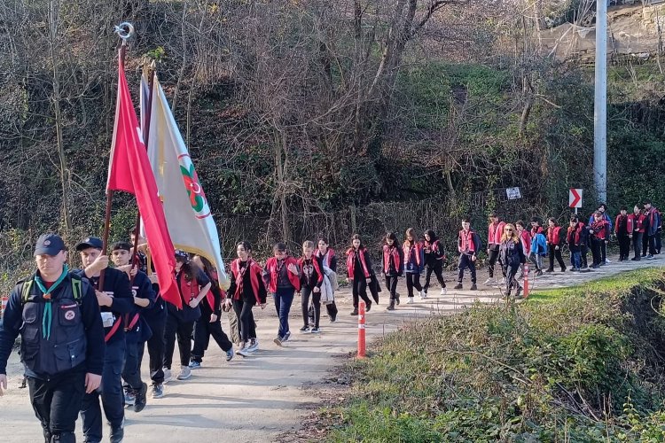 Gölcüklü izciler Sarıkamış Şehitlerini andı