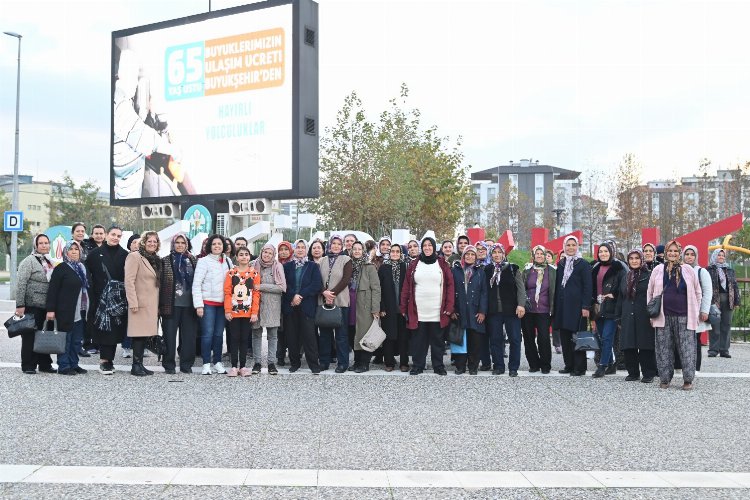 Gölmarmaralı kadınlar Manisa’da ağırlandı