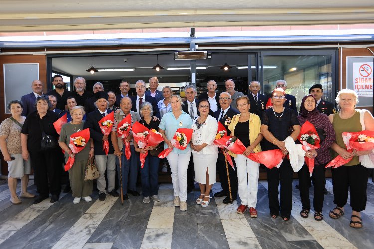 Güzelbahçe'de gaziler Kuş Cenneti'ne uğurlandı