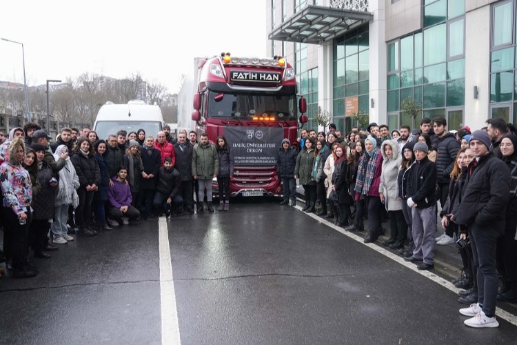 Haliç de deprem bölgesi için seferber oldu