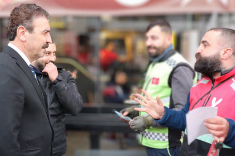 Halit Şefikoğlu, Bursa Gürsu'da 'bağımsız'ca sorunları dinledi