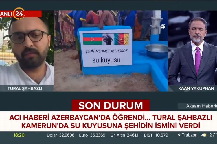 Hareketiyle tüm Türkiye’nin takdirini kazanmıştı; Tural Şahbazlı, 24 Tv’nin canlı yayın konuğu oldu 