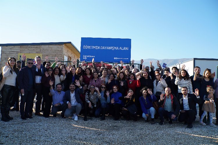 Hatay'da 'Öğretmen Dayanışma Alanı' açıldı